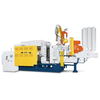 Mesin die casting tipe cold chamber ZDC-1100TCM,1100 ton untuk komponen aluminium besar presisi tinggi